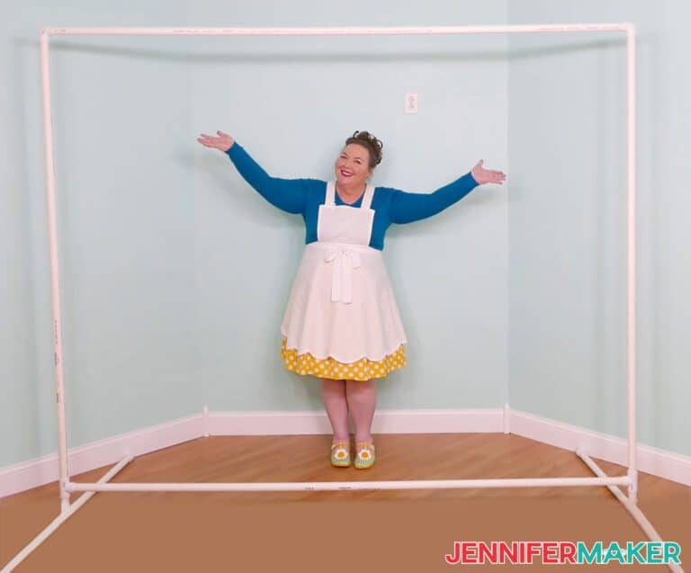 DIY Backdrop Stand – Jennifer Maker
