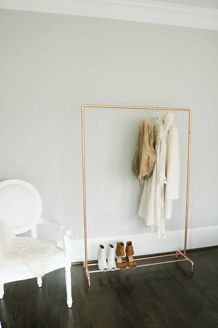 DIY Copper Clothing Rack by Darling Darleen – A Lifestyle Design Blog