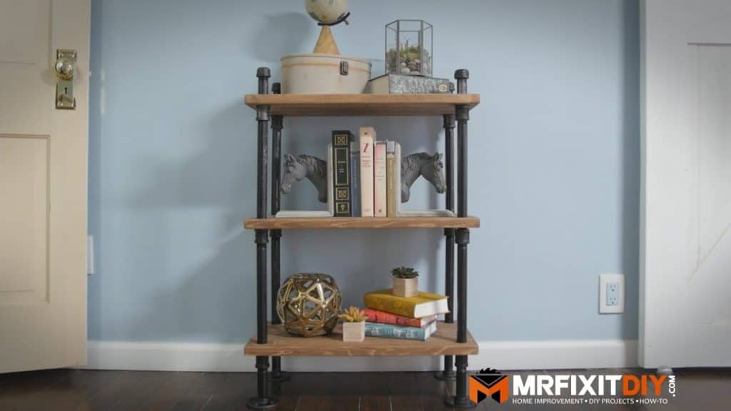 DIY Industrial Pipe Bookshelf – DIY Project Tutorial