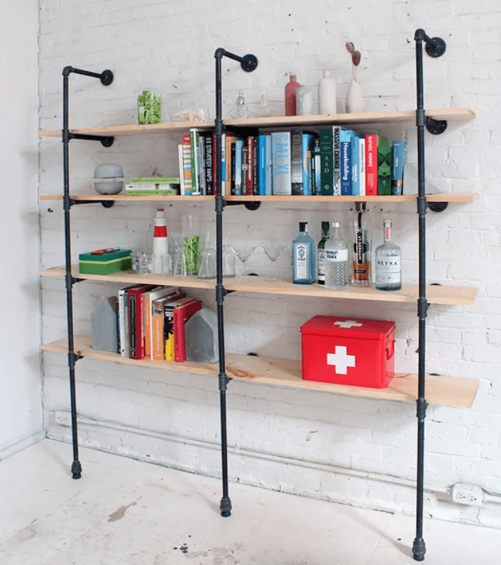 Homemade Modern DIY Pipe Shelves 9 Steps (with Pictures) – Instructables