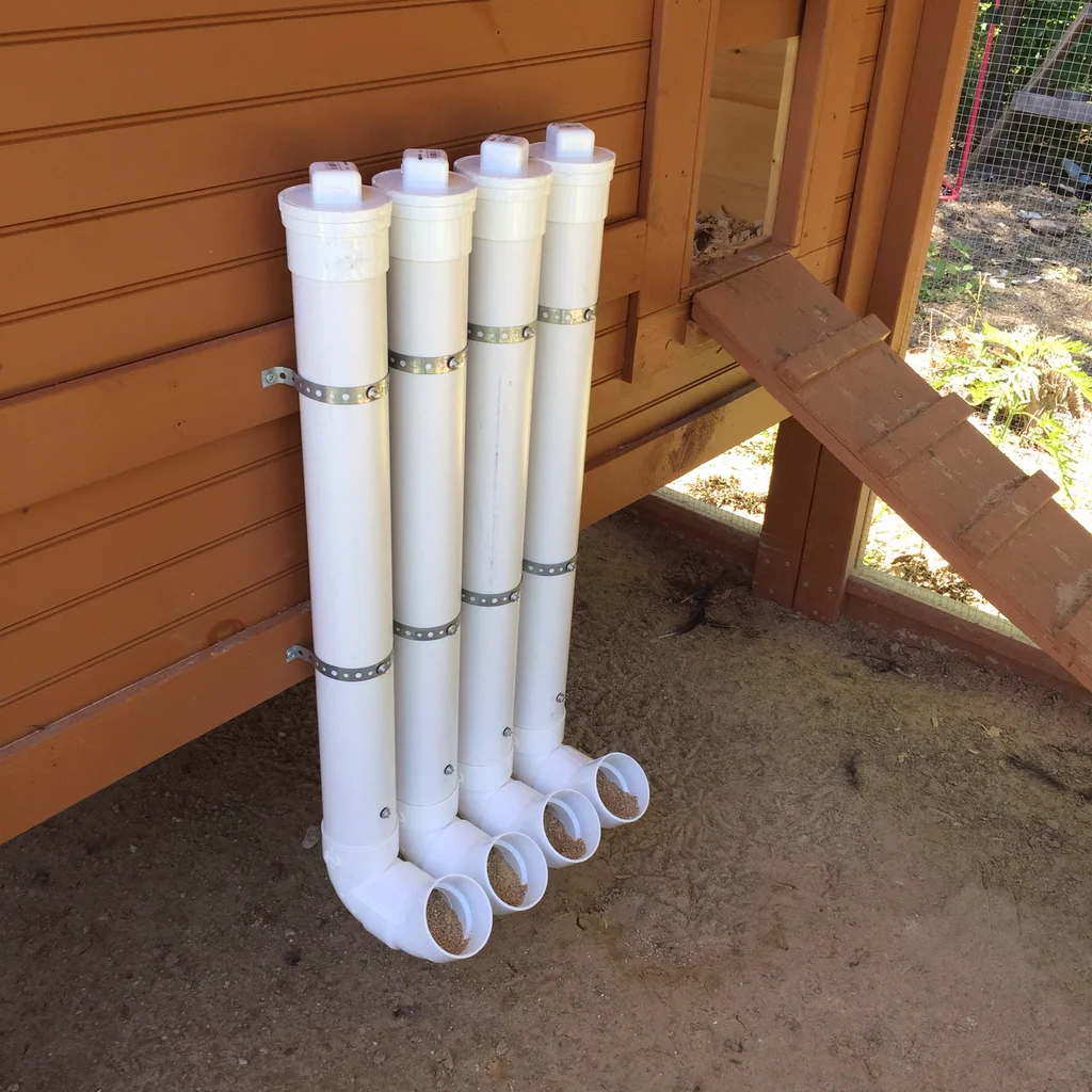 PVC Chicken Feeder 8 Steps (with Pictures) – Instructables