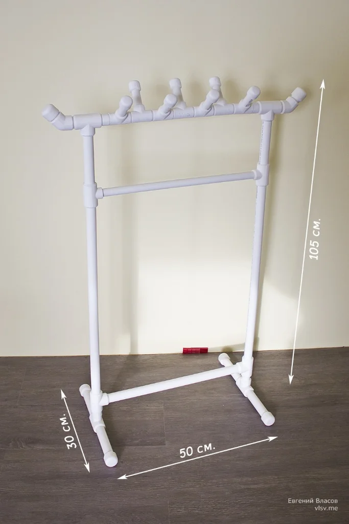 PVC Rack for Kids Clothes 3 Steps (with Pictures) – Instructables