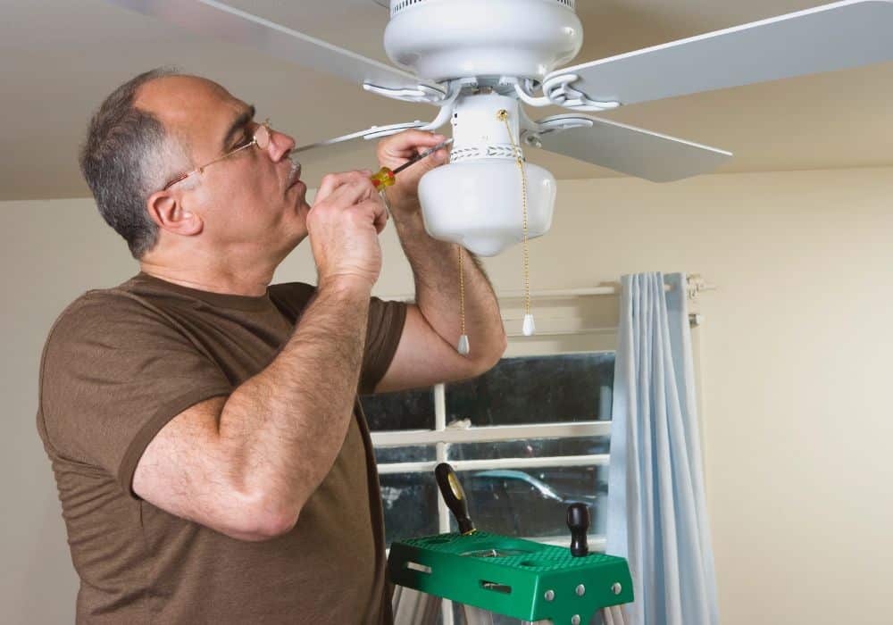 DIY Repairs for a Ceiling Fan Light that Flickers