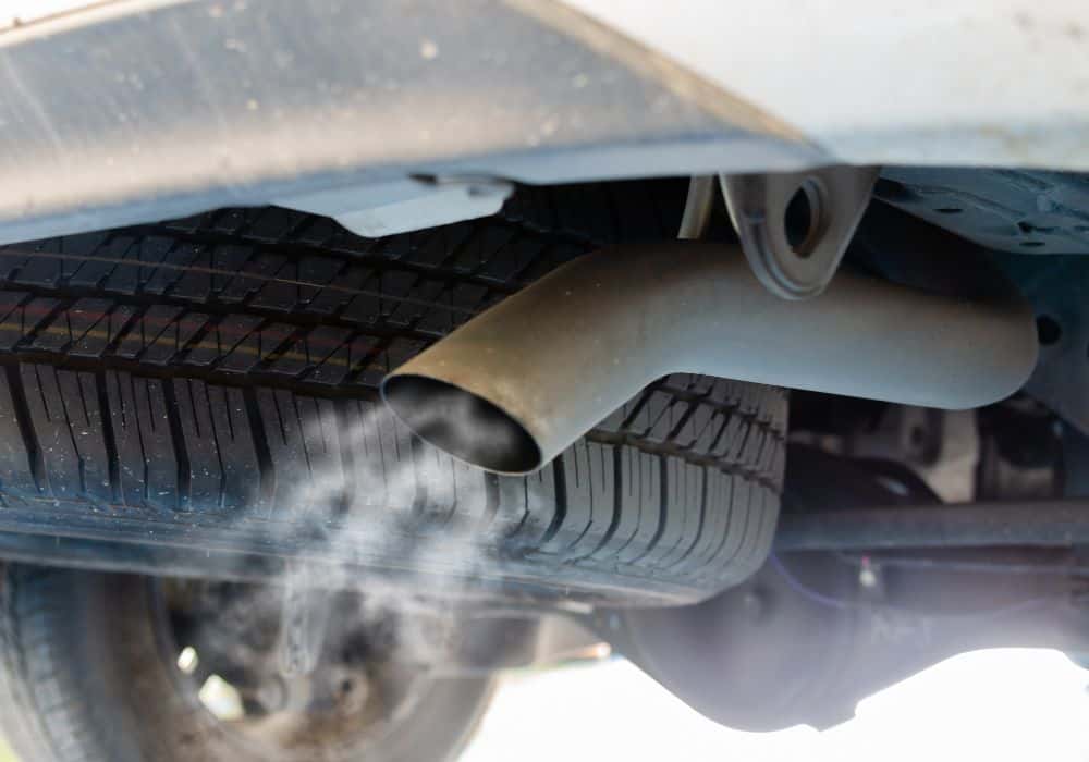 What does an exhaust pipe burn mean?