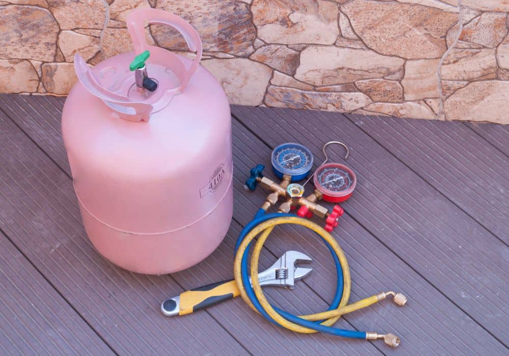 What is the Cost of Refilling an HVAC with r-410a Freon Refrigerant?