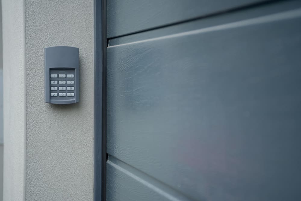 how to reset a clicker garage door keypad without a code