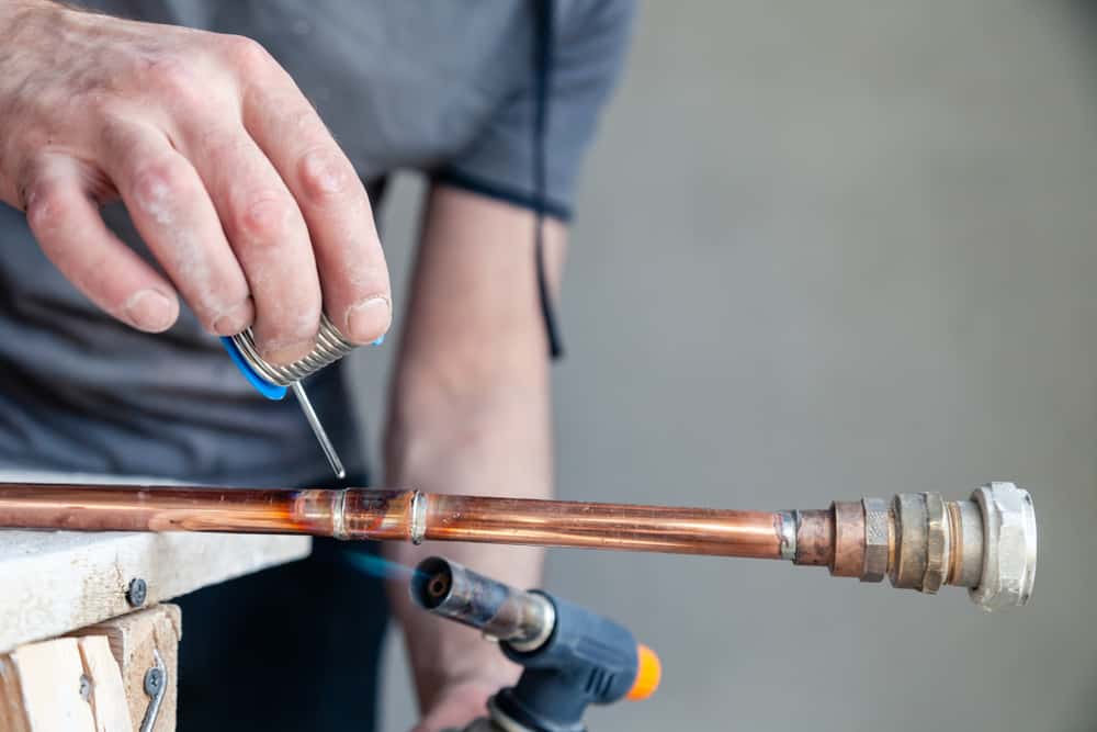how to braze copper pipe