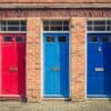 Front Door Colors For Orange Brick Homes