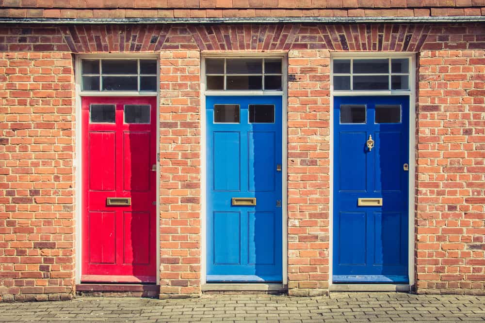 Front Door Colors For Orange Brick Homes