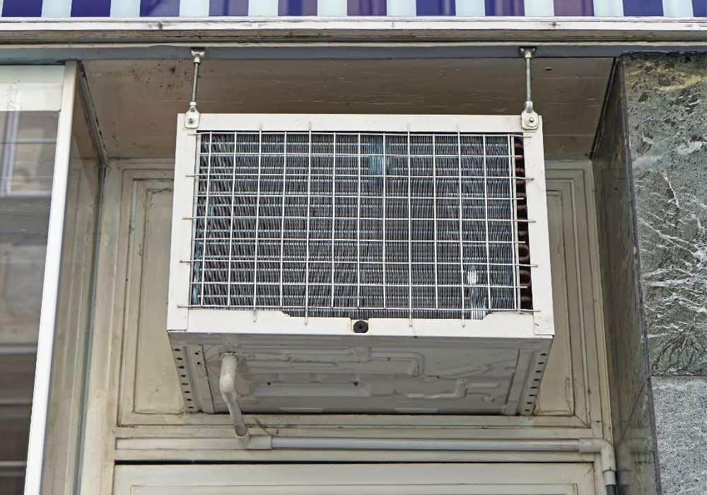 How to fix a window too wide for the air conditioner