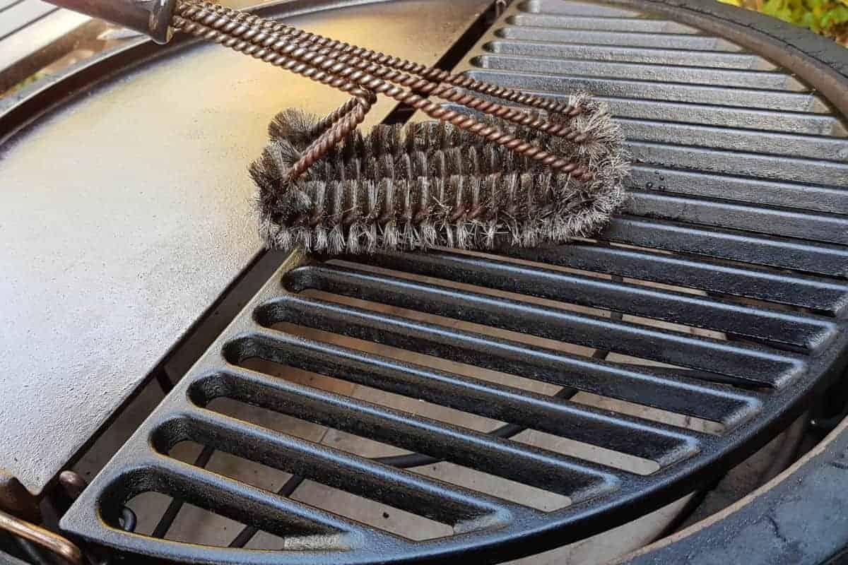 Maintain the cooktop grates regularly