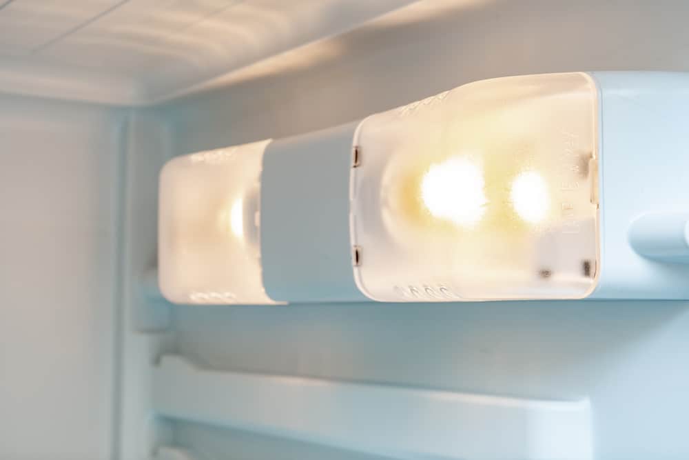 can you use a regular light bulb in the refrigerator